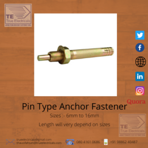 Pin Type Anchor Fastener